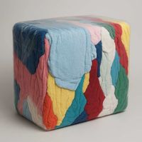 Ветошь махровая цветная, брикет 10 кг