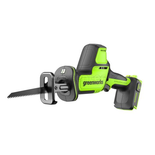 Аккумуляторная бесщеточная сабельная пила Greenworks GPT-CRS-25, 24V, 26 мм (без АКБ и ЗУ)