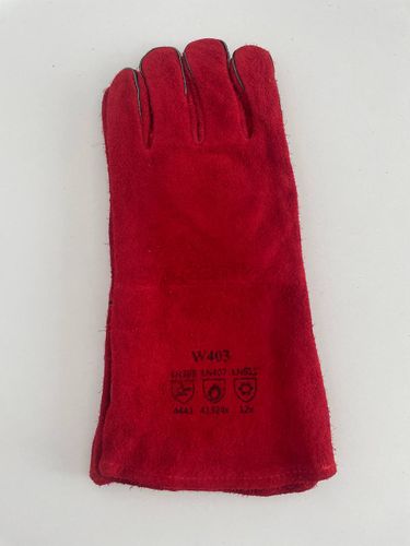 Краги красные с подкладкой EW