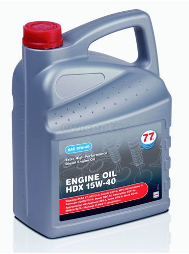 Масло моторное универсальное 77 ENGINE OIL HDX 15W40 20L