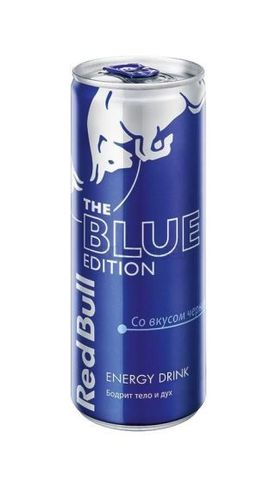 Напиток энергетический Red Bull Blue Edition со вкусом черники 250ml (шт) 24х250ml