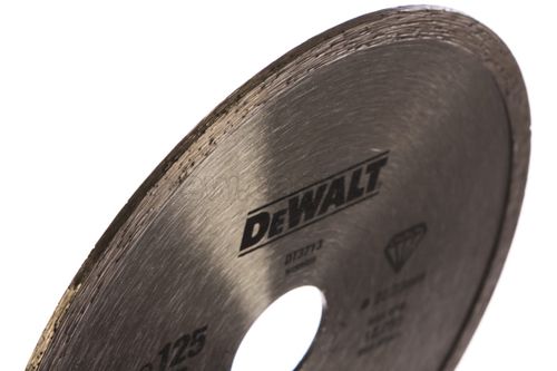 Алмазный круг сплошной по керамике DEWALT DT3713, 125 x 22.2 мм, h=5