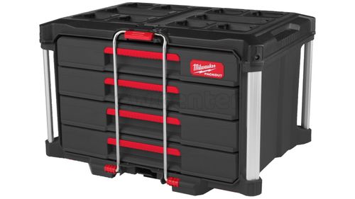 Ящик MILWAUKEE PACKOUT с 4-мя выдвижными отсеками