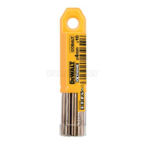 Сверло DEWALT DT4924, по металлу, 10 шт. COBALT 5%, (4 x 75 x 43)