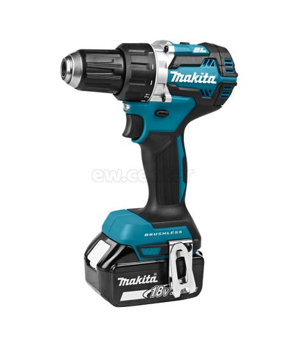 Аккумуляторная бесщеточная дрель-шуруповерт MAKITA DDF484RME, 54Нм LXT 18В, 2х4Ач, кейс
