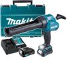 Акк. пистолет для герметика MAKITA CG100DWAEA, 10.8В, 2х2.0 Ач Li-ion, 800 мл, усилие 500кг, кейс