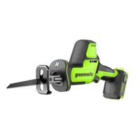 Аккумуляторная бесщеточная сабельная пила Greenworks GPT-CRS-25, 24V, 26 мм (без АКБ и ЗУ)
