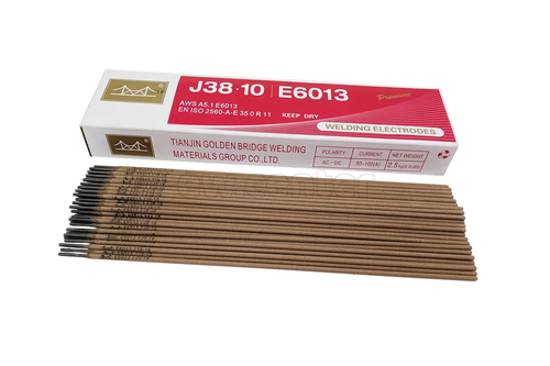Электроды сварочные рутиловые GOLDEN BRIDGE J38.10 (E6013) ⌀ 2.5х300 мм, пачка 2.5 кг