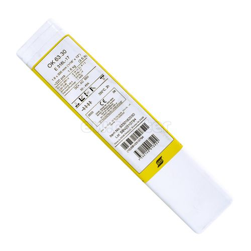 Электроды сварочные ESAB OK 63.30 ⌀ 1.6x300 мм, упак. 1.6 кг