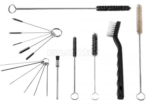 Комплект щеток JONNESWAY мастер для чистки покрасочного пистолета /Краскопульта/, 17 пред. AS-0049