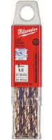 Сверло по металлу MILWAUKEE HSS-Co Cobalt DIN338 (10 шт; 6х57х93 мм)