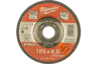 Диск шлифовальный MILWAUKEE по металлу SG 27/125х6 PRO+