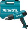 Термопистолет (фен) MAKITA HG6031VK, 1800Вт, 50-600 градусов, 250-500л/мин, 0.7кг чемодан, 4 насадки