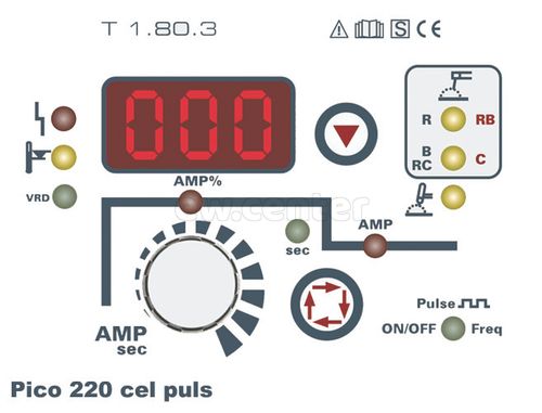 Инвертор сварочный EWM PICO 220 CEL PULS (380 В)