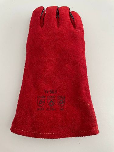 Краги сине-жёлтые, зимние, особо прочные, иск. мех EW