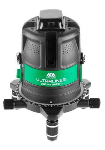 Лазерный уровень ADA ULTRALiner 360 4V GREEN А00540