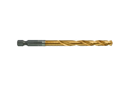 Сверло по металлу MILWAUKEE Shokwave HSS-G Tin Red Hex ⌀6,5 мм