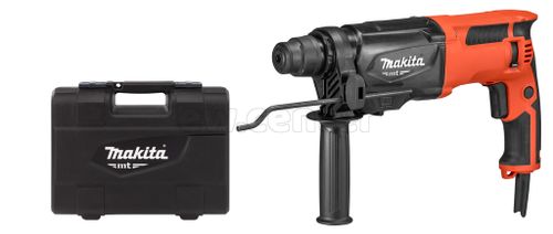 Перфоратор MAKITA M8701 SDS+, 800Вт, 3 режима, 2.3Дж, 0-4500 уд/мин, 2.7кг, кейс