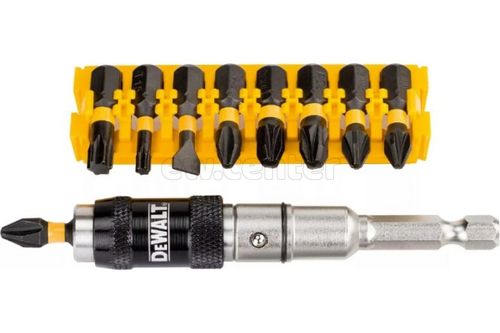 Набор бит DEWALT DT70518T, 25 мм, EXTREME IMPACT TORSION с шарнирным держателем насадок, 10 пред.