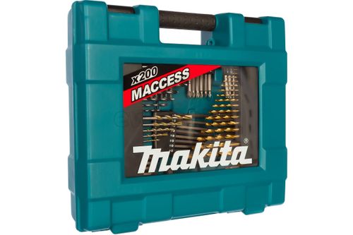 Набор бит, сверл и ручного инструмента MAKITA D-37194 /Maccess/ 200 предметов