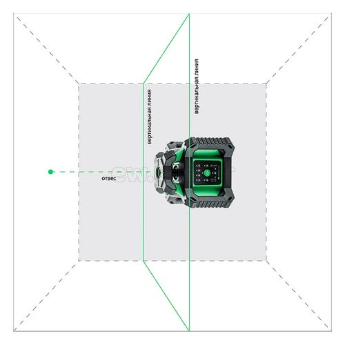 Ротационный лазерный нивелир ADA ROTARY 500 HV-G Servo А00579