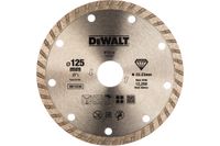 Алмазный круг DEWALT DT3712, Turbo, универсальный, 125 x 22.2 мм, h=7