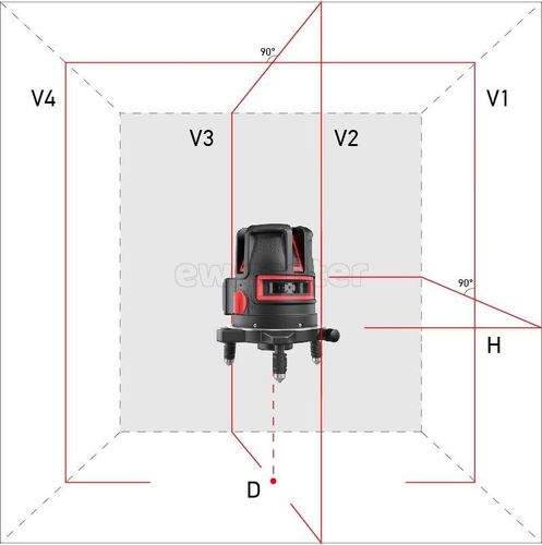 Лазерный уровень ADA PROLiner 4V А00474