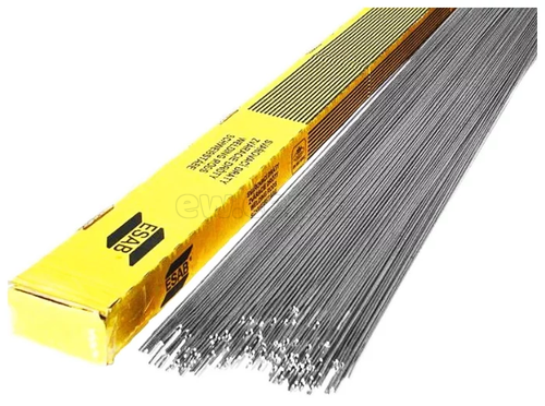 Прутки присадочные алюминиевые ESAB OK Tigrod 4043 ⌀ 4.0x1000 мм, пачка 2.5 кг