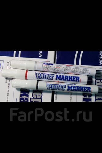 Маркер PAINT MARKER Munhwa PM 4 мм. ЧЕРНЫЙ