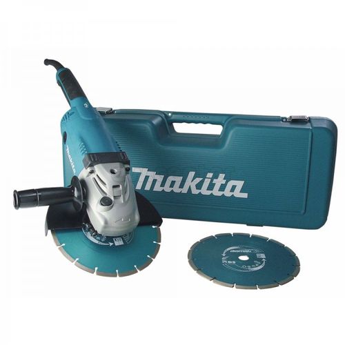 Угловая шлифмашина MAKITA GA9020SFK УШМ, диск 230мм, 2200Вт, 6600 об/мин, 5.85кг