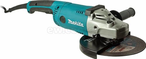 Угловая шлифмашина MAKITA GA9020SF УШМ, 2200Вт, 6600 об/мин, 230мм, М14, 4.7 кг, суперфланец