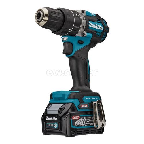 Акк. дрель-шуруповерт MAKITA XGT HP002GD201, 40В, 0-2200 об/мин, 2х2.5А*ч, ЗУ, кейс