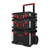 Ящик набор кейсов MILWAUKEE PACKOUT (1 ящик на кол.+ 1 бол. кейс + 1 кейс)