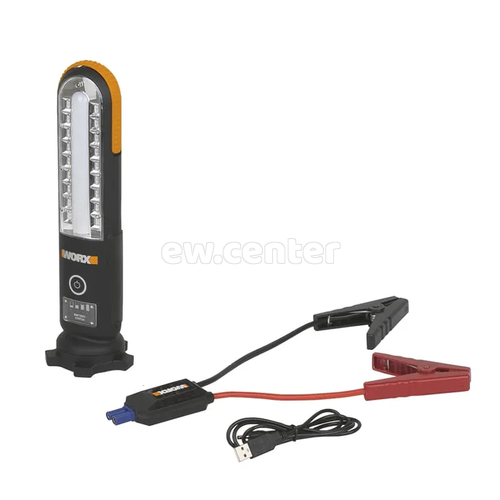 Аккумуляторное пусковое устройство WORX WX852.1, 8А/ч, LED-фонарь