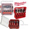 Насадки магнитные торцевые MILWAUKEE SHOCKWAVE 1/4/HEX, набор 4 шт, 7/8/10/13 мм GEN II