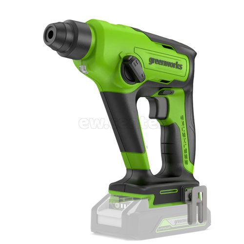 Аккумуляторный перфоратор Greenworks GD24SDS1, 24В, 1.2Дж (без АКБ и ЗУ)