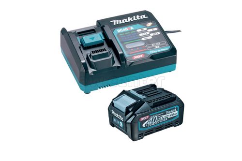 Набор MAKITA XGT (АКБ BL4040, Li-Ion, 40В, 4,0Ач + ЗУ DC40RA, 40В, 6А)