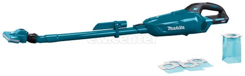 Акк. пылесос MAKITA XGT CL002GZ01, 40В, Li-ion, 1200л/мин, 21мбар, 0.3/0.5л, 1.83кг, без АКБ и ЗУ