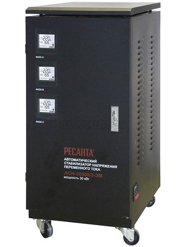 Стабилизатор РЕСАНТА АСН-30 000/3-ЭМ трехфазный