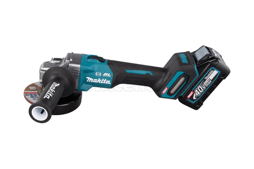 Акк. угловая шлифмашина MAKITA XGT GA005GM201 УШМ, 40В, 125 мм, 8500 об/мин, 2х4А*ч, ЗУ, кейс