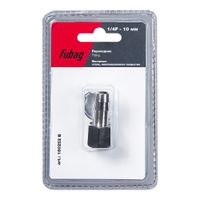 Переходник FUBAG 1/4/F на елочку 10мм с обжимным кольцом 10х15мм, блистер