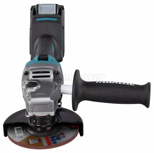 Акк. угловая шлифмашина MAKITA XGT GA005GM201 УШМ, 40В, 125 мм, 8500 об/мин, 2х4А*ч, ЗУ, кейс