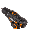 Аккумуляторная дрель-шуруповерт WORX WX100.2, 20В, 2х2Ач, ЗУ 0,4А, сумка