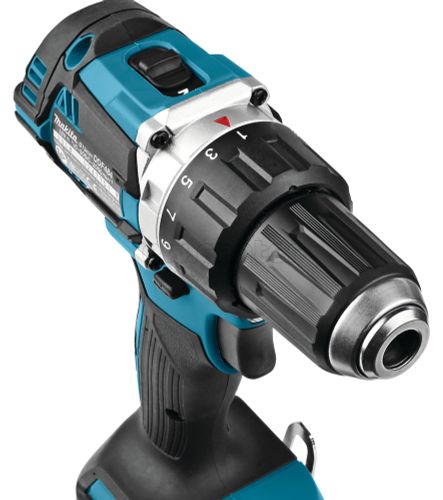 Аккумуляторная бесщеточная дрель-шуруповерт MAKITA DDF484RME, 54Нм LXT 18В, 2х4Ач, кейс