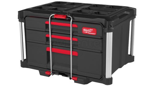 Ящик MILWAUKEE PACKOUT с 2+1 выдвижными отсеками