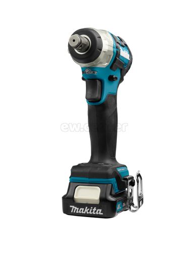 Акк. ударный гайковерт MAKITA CXT TW161DWAE, 12В, 2x2 Ач, 2400 об/мин, 3600 уд/мин, 1.1кг, чемодан