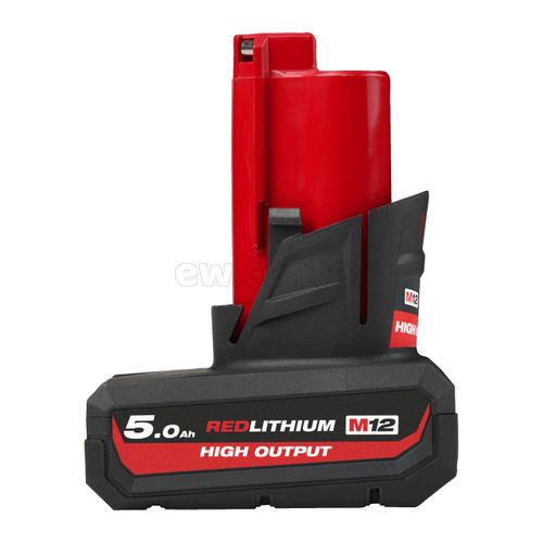 Аккумулятор MILWAUKEE M12 HB5 (12В; 5.0 А/ч; Li-ion)