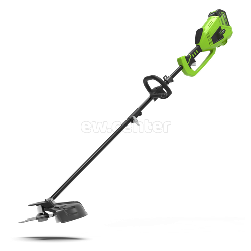 Аккумуляторный бесщёточный триммер Greenworks GD40BC, 40В, 35 см (без АКБ и ЗУ)