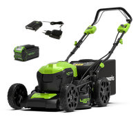 Аккумуляторная газонокосилка Greenworks GD40LM46SPK5, 40V, 46 см (1хАКБ 5Ач и ЗУ)