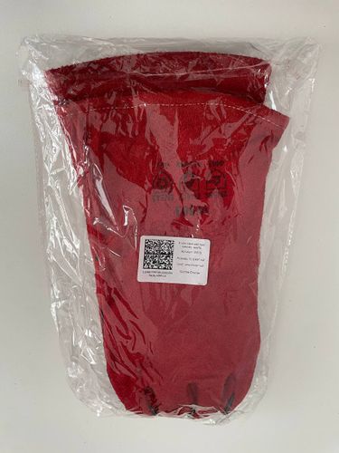 Краги сине-жёлтые, зимние, особо прочные, иск. мех EW